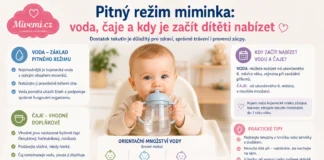 Pitný režim miminka