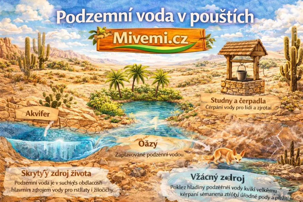 Podzemní voda v pouštích