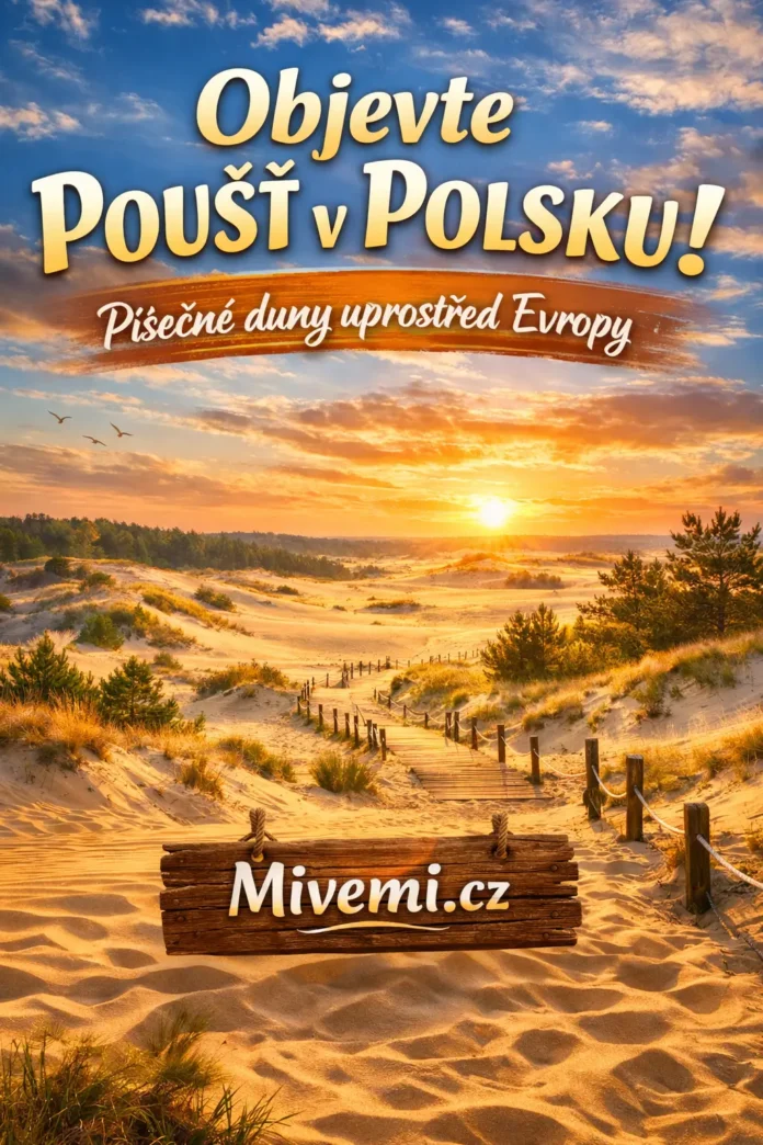 Poušť v Polsku