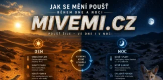 Život v pouštích ve dne i v noci
