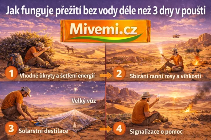 Přežití bez vody v poušti
