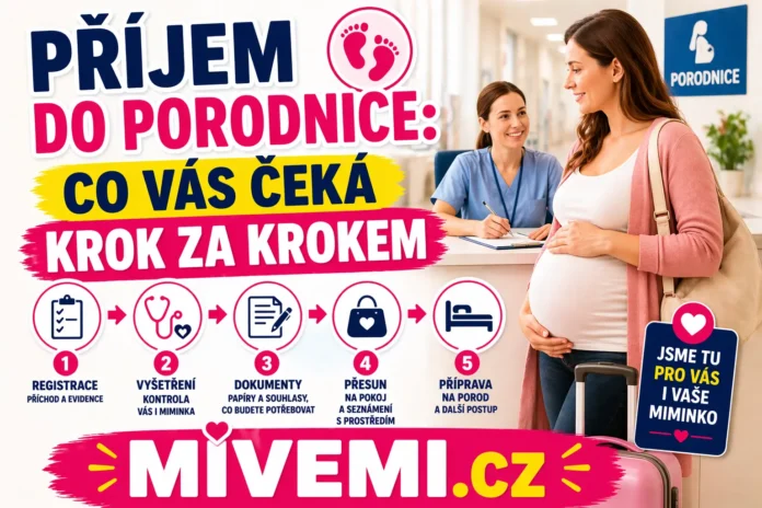 Příjem do porodnice co váš čeká