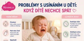 Problémy s usínáním dětí