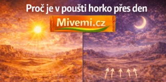Proč je v poušti přes den horko a v noci zima