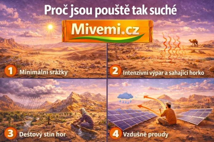 Proč jsou pouště suché