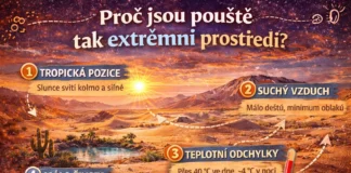 Proč jsou pouště tak extrémní počasí a prostředí