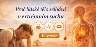 Proč lidské tělo selhává v suchu a v poušti