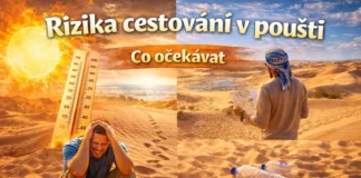 Rizika cestování do pouště