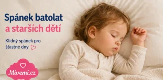 Spánek batolat a starších dětí