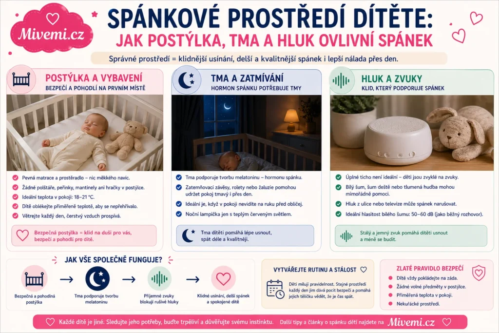 Spánkové prostředí dítěte