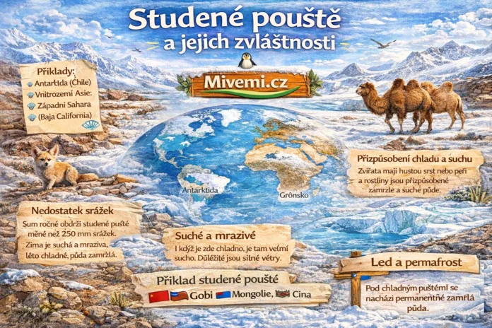 Studené pouště a zajímavosti