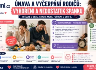 Únava a vyčerpání rodičů