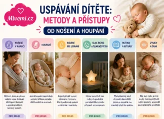 Uspávání dítěte, metody a přístupy
