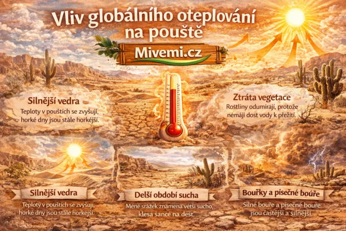 Vliv globálního oteplování na pouště