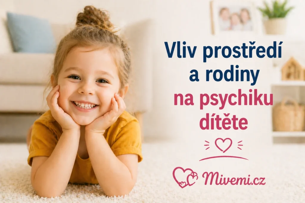 Vliv prostředí a rodiny na psychiku dítěte