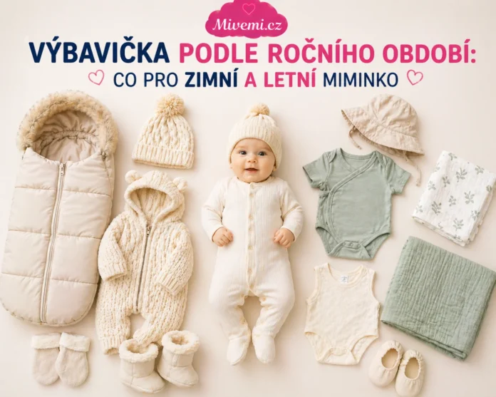 Výbavička pro miminko podle ročního období