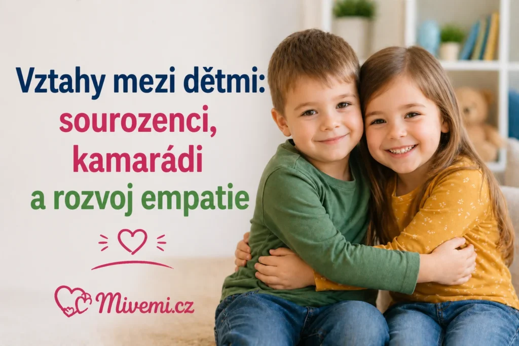 Vztahy mezi dětmi sourozenci a kamarádi
