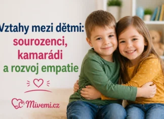 Vztahy mezi dětmi sourozenci a kamarádi