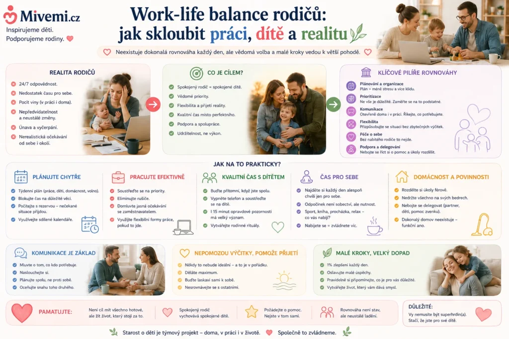 Work life balance rodičů