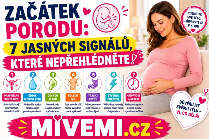 Začátek porodu co nepřehlédnout