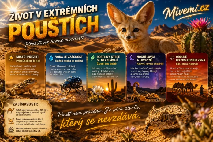 Život a přežití v extrémních pouštích
