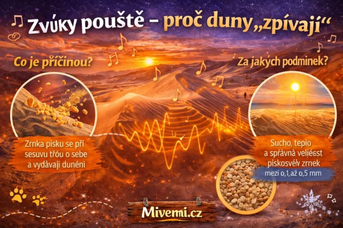 Zvuky pouště a proč písečné duny zpívají